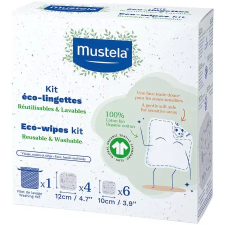 Mustela Mein Erstes Set Öko-Tücher 10 Stück