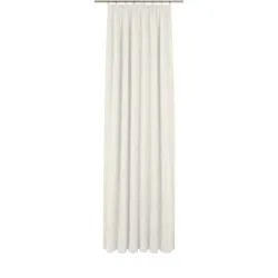 Vorhang WIRTH "Berwick" Gr. 5, beige (natur), B:132cm H:255cm, Jacquard, Baumwolle, Polyester, Gardinen