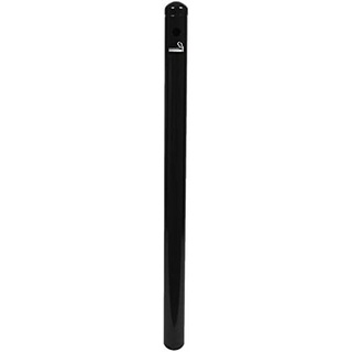 Securit Post Edelstahl Schwarz