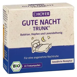 Hoyer GmbH Gute-Nacht-Trunk BIO Ampullen 10 St.