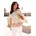 Classic Basics Sieh an Shirt in sand-schwarz-bedruckt Gr 52