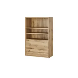 Regal  Tarent , holzfarben , Maße (cm): B: 85 H: 131 T: 37