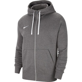 Nike Park 20 Fleece Kapuzenjacke Herren charcoal heathr/white/white M