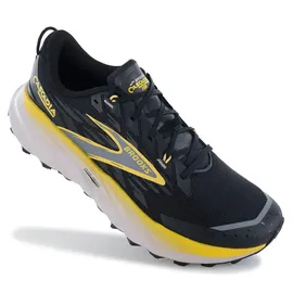 Brooks Cascadia 19 Herren Black/Yellow/Chateau 45