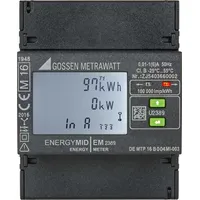 Gossen Metrawatt Energiezähler MID, 4-L,1 U2389-V027