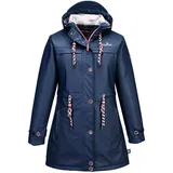 Schietwetter Regenmantel Damen Friesennerz "Schmollmund Skadi" blau 44