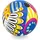 BESTWAY 31044 Wasserball "Pop-Art-Beach", 91 cm Ø