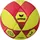 Erima Hybrid Hallenfußball gelb/rot 4