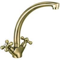 Spültischarmatur Küchenarmatur Spüle Armatur Küche Wasserhahn 360 Drehbar Bronze