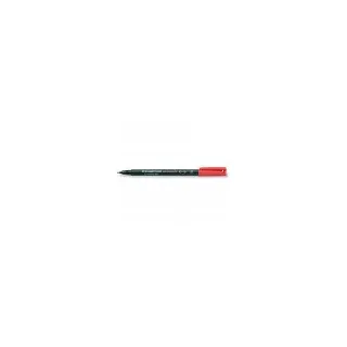 Staedtler Lumocolor permanent F DRY SAFE 318-2 Permanentmarker rot