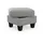 sit&more Stauraumhocker Belluci 58 x 48 x 58 cm Grau