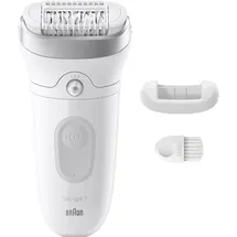 Braun Silk-épil 7 7-011 Weiß/Silber