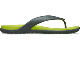 Crocs Coast Flip-Flop Schiefergrau/Zitrus 39