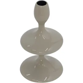 Mirrors and More Stabkerzenhalter Laureen Metall Grau