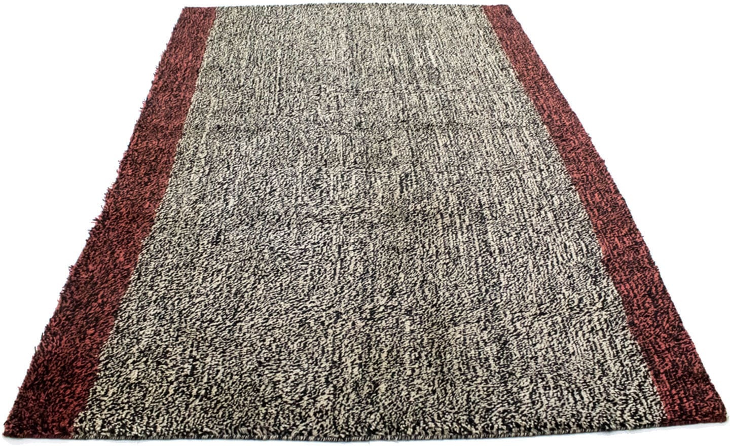 morgenland Wollteppich »Shaggy Teppich handgewebt mehrfarbig«, rechteckig morgenland Mehrfarbig B/L: 157 cm x 248 cm