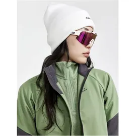 Craft Core Trim Midlayer 1/2-Zip Langarmshirt Damen 622200 - jade/melange S