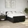 vidaXL Boxspringbett 160 x 200 cm Schwarz