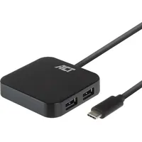 Act USB-C Hub 4 Ports mit Stromanschluss