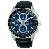 Lorus Sports Solar Chronograph RZ623AX9 Leder 44 mm RZ623AX9