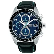 Lorus Sports Solar Chronograph RZ623AX9 Leder 44 mm RZ623AX9