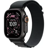 Apple Watch Ultra 3 GPS + Cellular 49 mm Titangehäuse Schwarz Alpine Loop Schwarz M