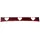 Trendline Zugluftstopper Herzen 92 x 10 cm Dunkelrot