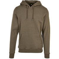 Build Your Brand Organic Kapuzenpullover Olive S