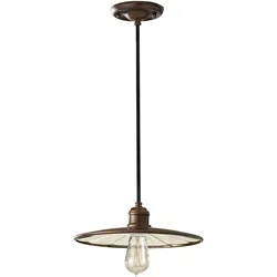 Urban Renewal Pendelleuchte mit 1 Licht, Astral Bronze