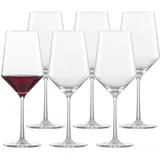 Schott Zwiesel Zwiesel Glas Pure Cabernet Rotweingläser 6er Set Gläser 6 ct