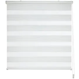 OTTO home Doppelrollo TIMELI 80 x 150 cm / Fenstergröße (Velux) weiß