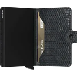 Secrid Miniwallet Hexagon Unisex Geldbörse grau