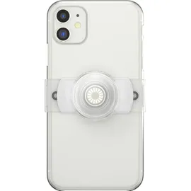PopSockets PopSockets: PopGrip Slide Stretch Clear on White