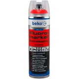 Beko TecLine Fluoromarker Schreibspray, 500 ml, LEUCHTROT 294 59 500