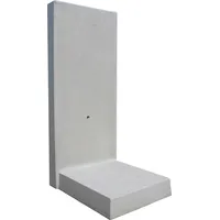 Diephaus L-Stein Bewehrt 180 cm x 50 cm x 100 x 12 cm Grau