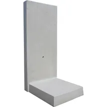 Diephaus L-Stein Bewehrt 180 cm x 50 cm x 100 x 12 cm Grau