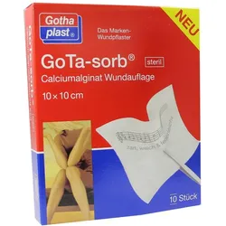 GOTA SORB Steril 10x10 cm 10 St