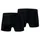 Erima Basic Boxershorts schwarz L 2er Pack