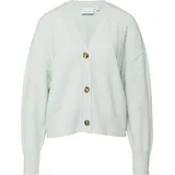 Comma, Softer Baumwollmix-Cardigan blau 34