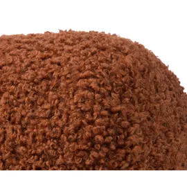 Gözze Curly Kissenrolle Rolf 20 x 60 cm Braun