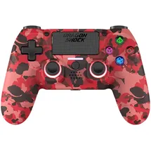 dragonshock Mizar Controller rot camo PS4