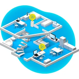 AVM FRITZ!Powerline 1260E 1200 Mbps 1 Adapter 20002789