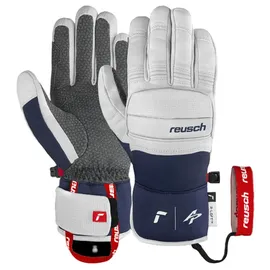 Reusch Alexis Pinturault M - Skihandschuhe - Herren - White/Blue - 8,5