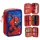 Marvel Spider-man Spider-Man Federmäppchen 3-Fach gefüllt Marvel Schule Kinder | Gr.: onesize