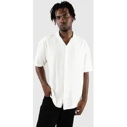 Denim Project Textured Cuban Hemd offwhite Gr. S