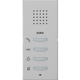 Gira Wohnungsstation AP 1250015 System 55 grau matt