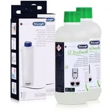 Delonghi EcoDecalk DLSC 500 Entkalker Wasserfilter DLS C002 Pflegeset (2er Pack)