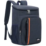 Isolierter Kühlrucksack Auslaufsichere Kühltasche – Rucksack Kühltasche Wasserdicht Isoliert Weich Mittagessen Kühlrucksack Leichte Auslaufsichere Kühltasche Für Wandern