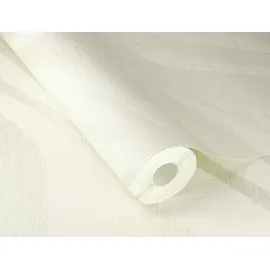 Rasch Textil Vliestapete Wellen 10,05 x 0,53 m 300 g Beige/Cremeweiß 608014