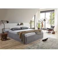 Westfalia Schlafkomfort Polsterbett "Texel", grau, B:186cm H:34cm L:206cm, Bezug