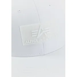 Alpha Industries Velcro Cap weiß Einheitsgröße